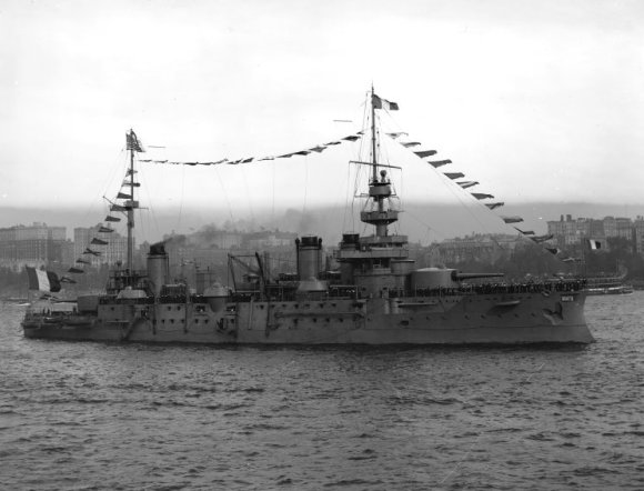 French battleship